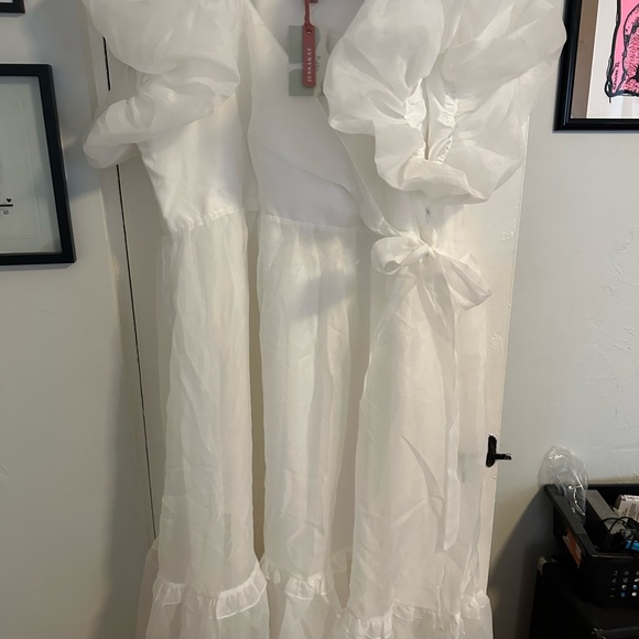 JessaKae Pixie Dress White - Picture 3 of 4